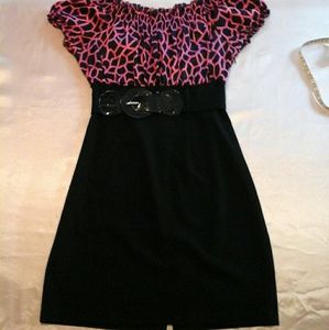 City Triangles knee length dress